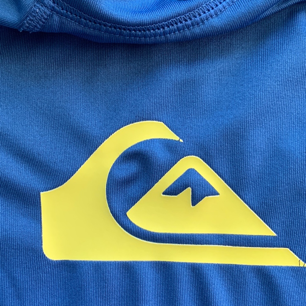 Quiksilver Blue Rash Guard - Picture 3 of 5